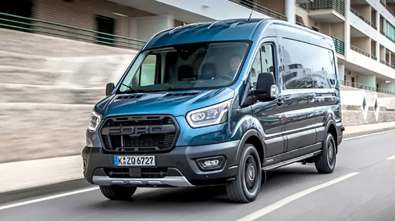 Ford Transit tire size